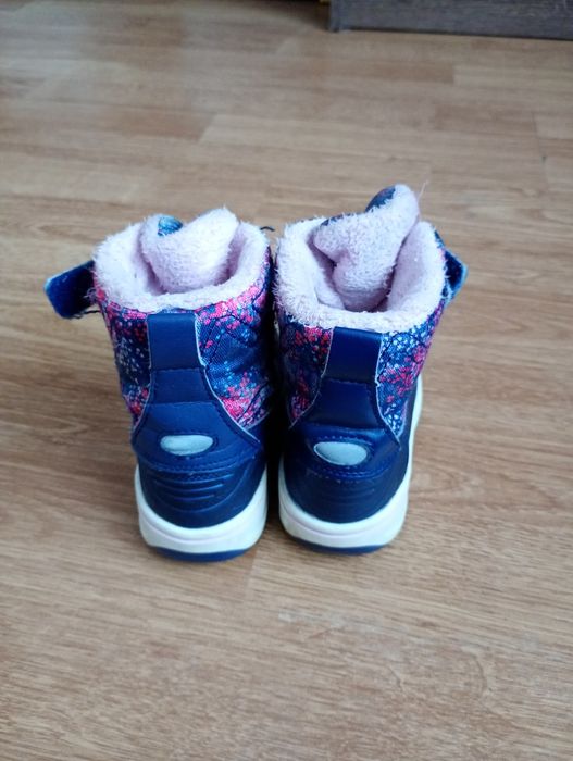 Buty śniegowce dziewczece
