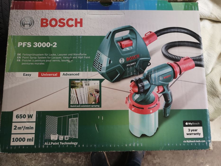 Pistolet Malarski Bosch PFS 3000-2 Nowy