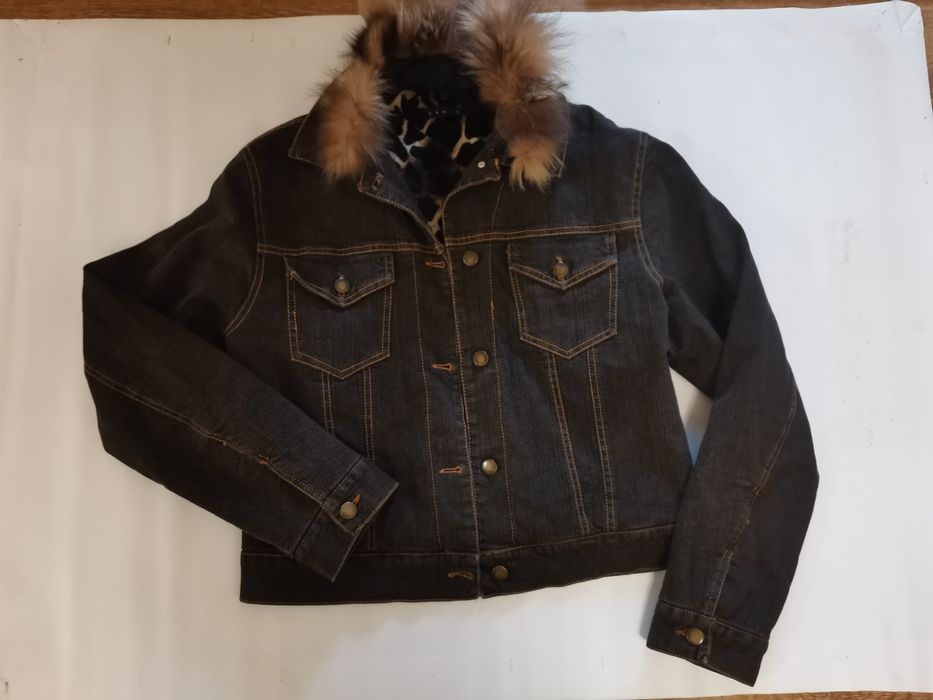 Ветровка пиджак куртка с мехом Santi