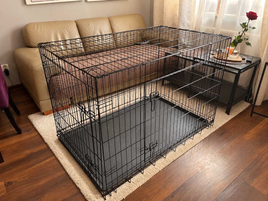 Klatka dla Psa ‼️NOWA‼️ GIGANT 122cm XXXXL Kojec dla Kota
