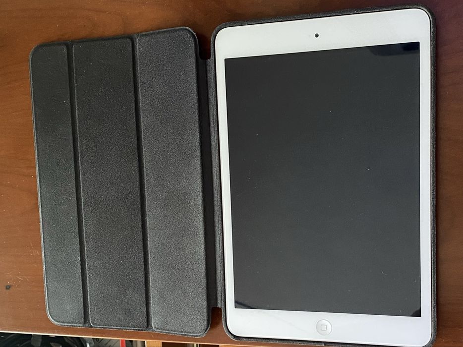 Capa original apple em pele para ipad mini