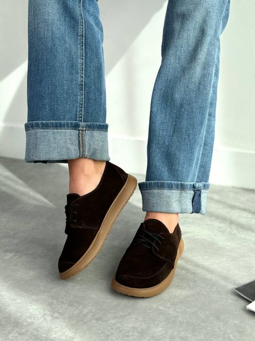 Анатомічні туфлі на шнурках, різні кольори