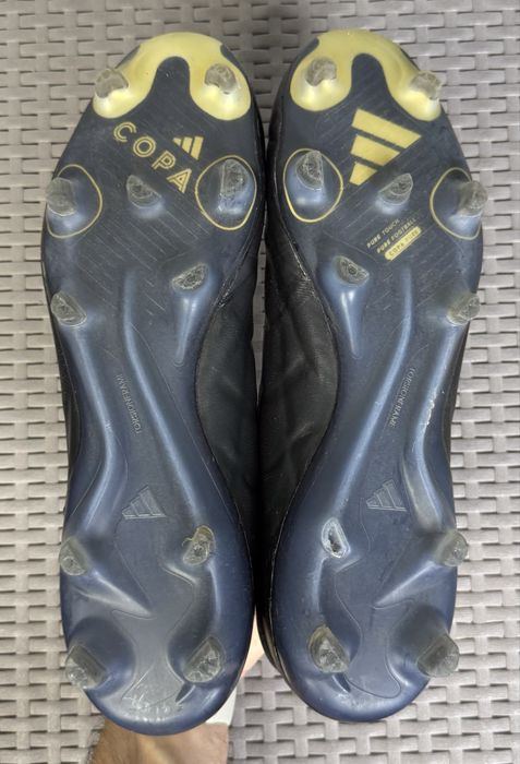 Adidas Copa Pure бутсы 46 размер полупрофи футбольные черные