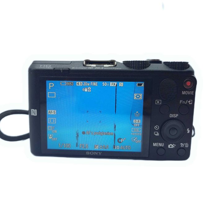Sony Cyber-Shot DSC-HX60 – Aparat Kompaktowy 20,4 MP, Zoom 30x | OPIS