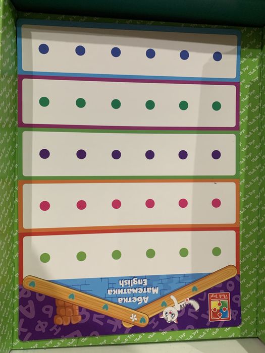 Розвиваюча гра Vladi Toys 3в1: Абетка, Математика, Англійська