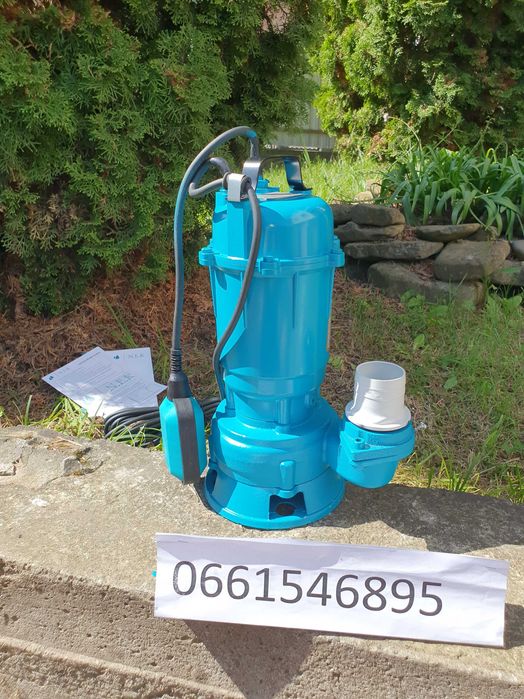 Насос Фекальний Дренажний з ножем 2,7 kW ТІЛЬКИ ДОСТАВКА ПОШТОЮ