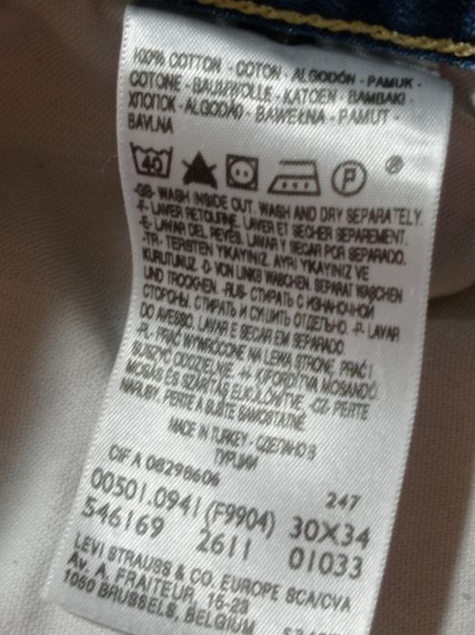 Джинси Levi's 501