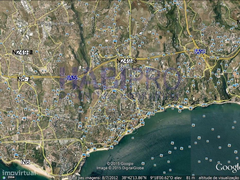 Excellent location plot with approved project