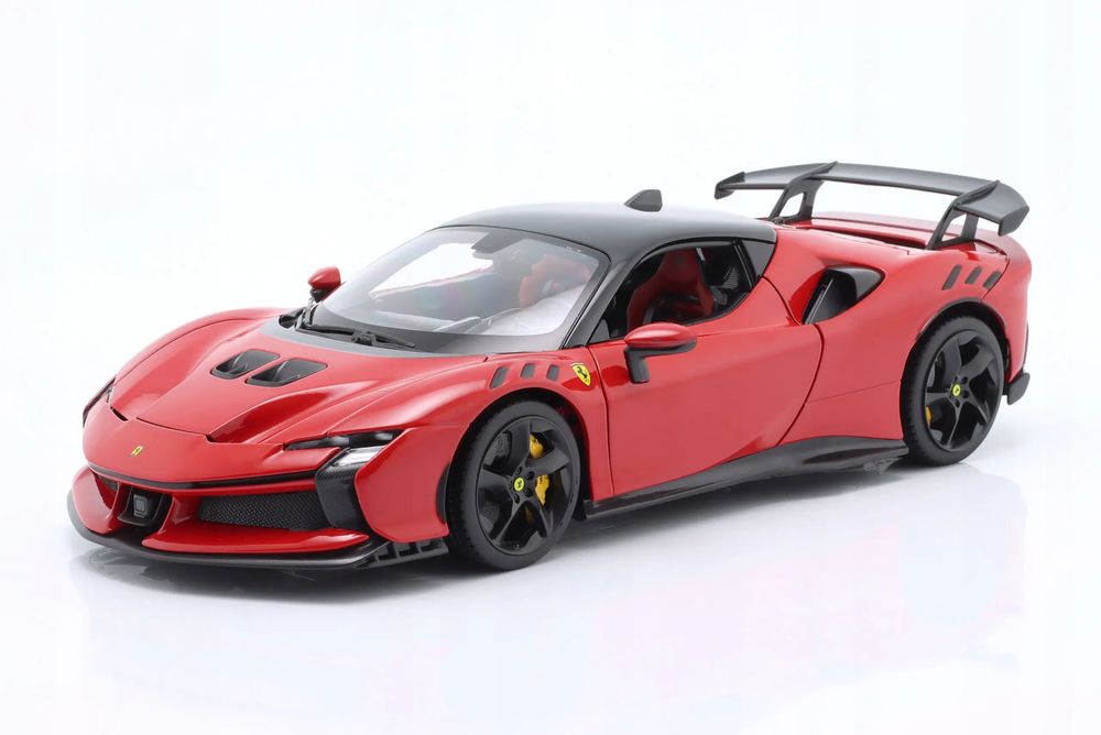 BBURAGO metal, 1:18 FERRARI R & P SF90 XX STRADAL. Bburago. Nowy Produkt