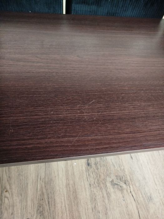 Wysoka ława w kolorze wenge