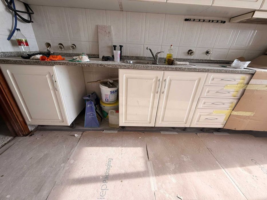 Portas de Armário de Cozinha em Branco
