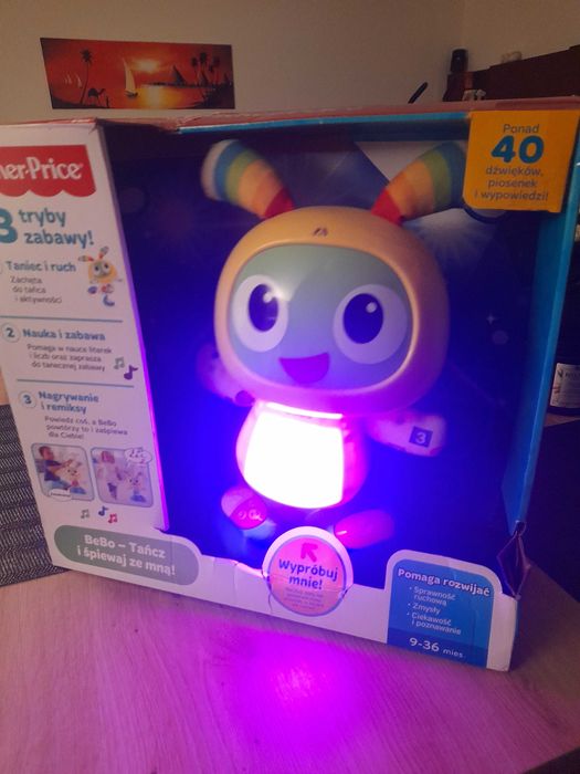 Robot Bebo tańczy i śpiewa Fisher Price PL