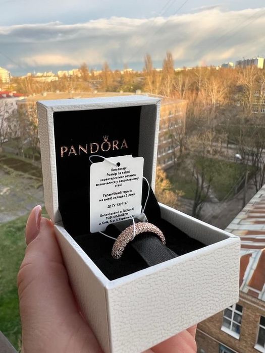 Каблучка Pandora 54 розмір 17.2мм