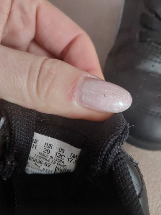 Czarne trampki Puma r.28