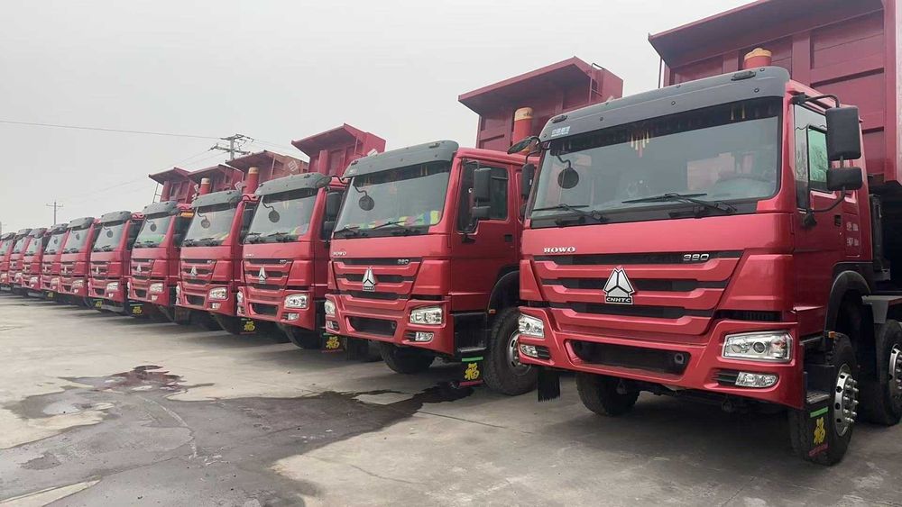 Самосвал  б/у  HOWO из Китая