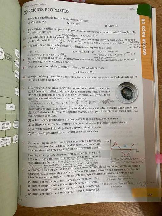 Livro de Testes Física e Química 10º ano