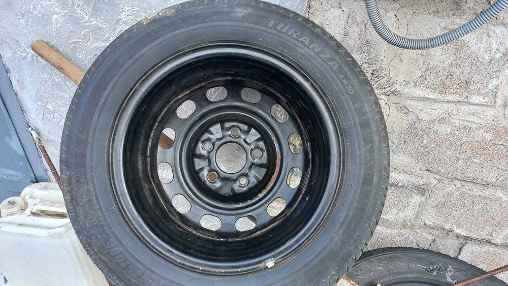 Колесо в сборе 195\60\15 Bridgestone Turanza 5\110 диск