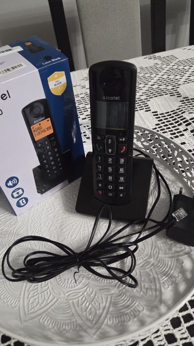 Telefon bezprzewodowy stacjonarny Alcatel S280.