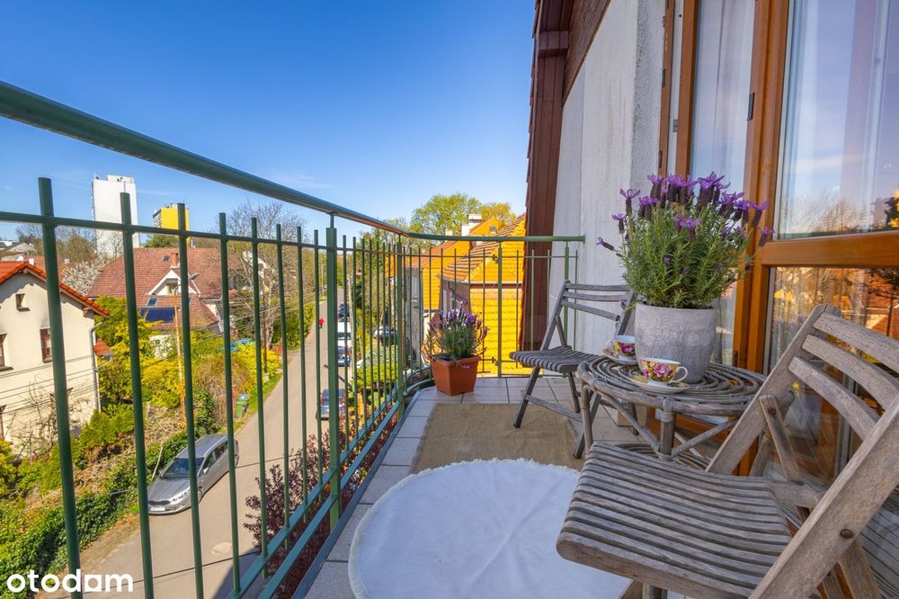 Słoneczne dwupoziomowe | Park Złotnicki | Ogródek | Balkon | Garaż - Widok 3