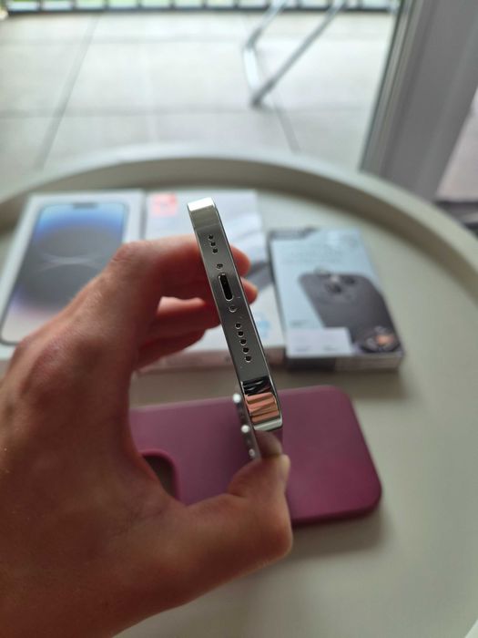 IPhone 14 pro 128GB biały stan jak nowy GRATIS