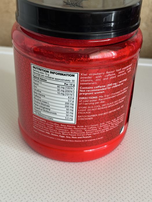 Pré-Treino N.O.-XPLODE BSN - 30 Doses - Sabor Green Burst