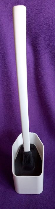 Szczotka gumowa do muszli klozetowej (toalety) - do usuwania osadów