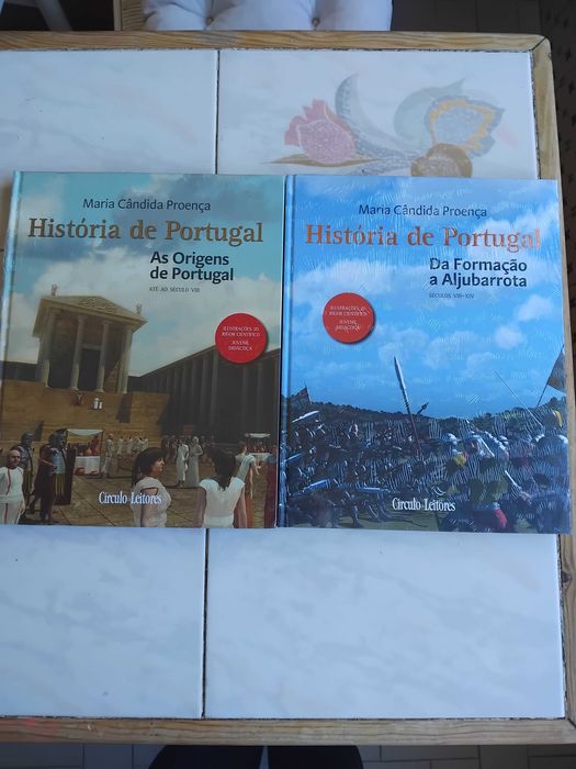 7 LIVROS DE HISTÓRIA - HISTÓRIA DE PORTUGAL POR MARIA CÂNDIDA PROENÇA