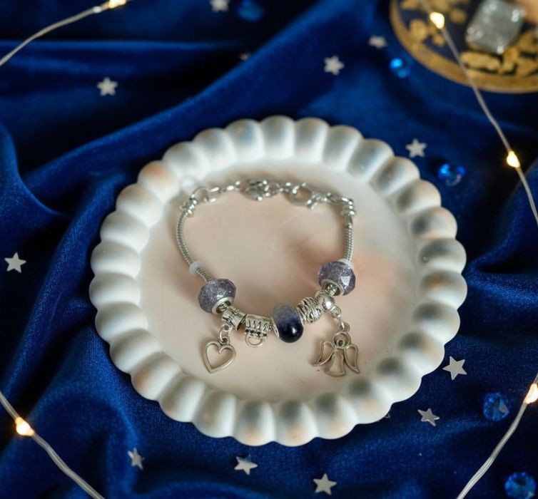 Bransoletka damska,  modułowa,  handmade