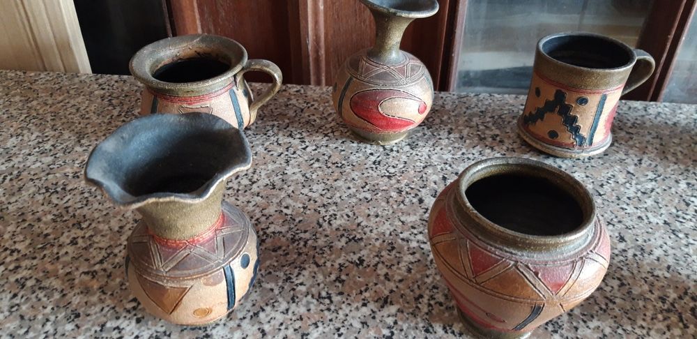 Conjunto de Potes Decorativos