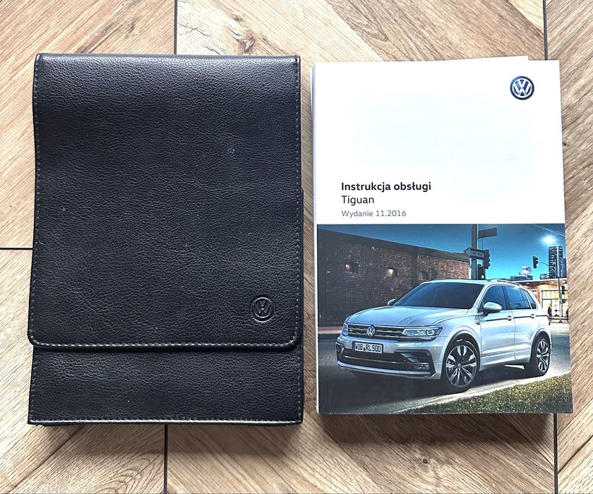Książka serwisowa VW Volkswagen Tiguan od 2016