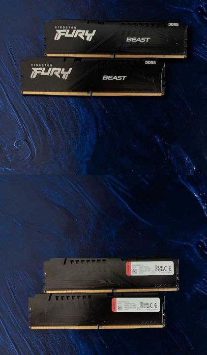 Fury Beast Kingston DDR5 32gb (2x16gb) 6400mhz cl32-39-39