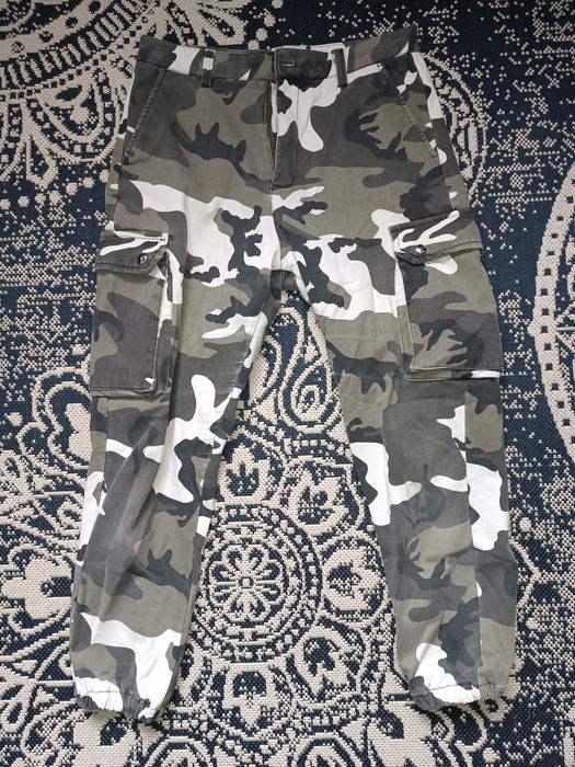 Штани теплі, зимовий камуфляж