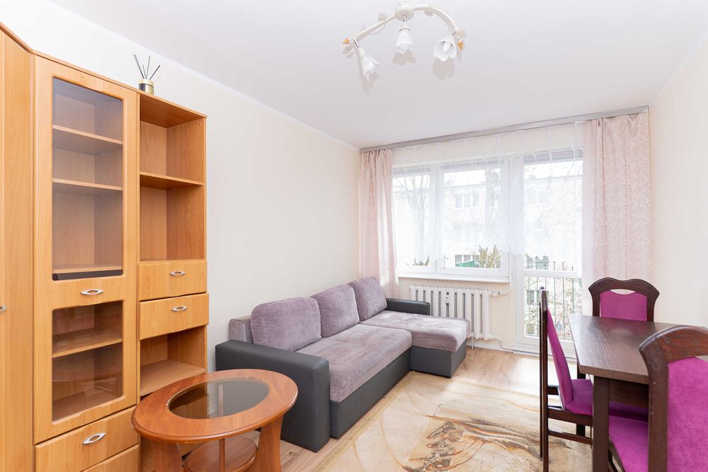 Do wynajęcia mieszkanie (2 pokoje, balkon, UWM)
