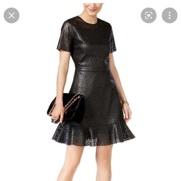 Шкіряне брендове плаття