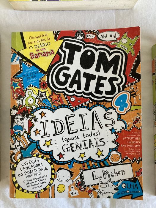 6 Livros NOVOS “Tom Gates”  8-11 anos