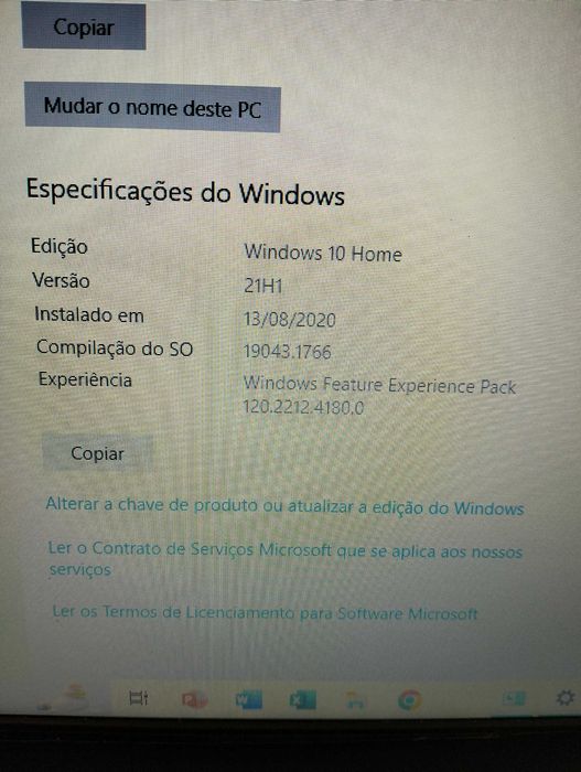 Computador HP Notebook64861187677057122