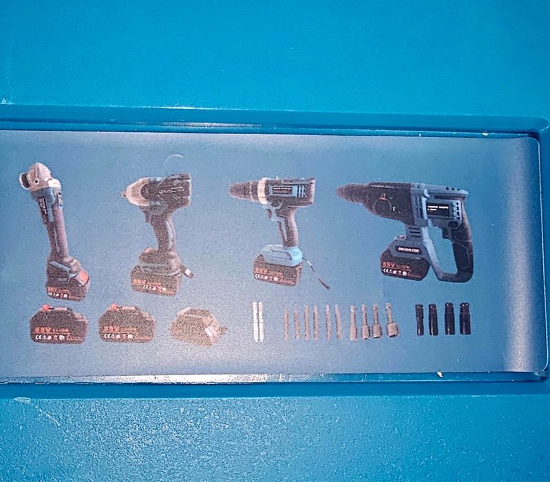 Conjunto de maquinas profissionais 4 maquinas