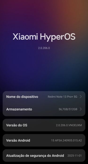 Vendo Xiaomi Note 13 pro + plus 5G com 512GB
