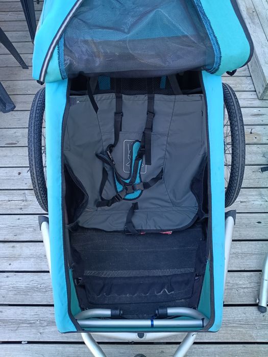 Przyczepka rowerowa croozer kid 1. Gratis rowerek