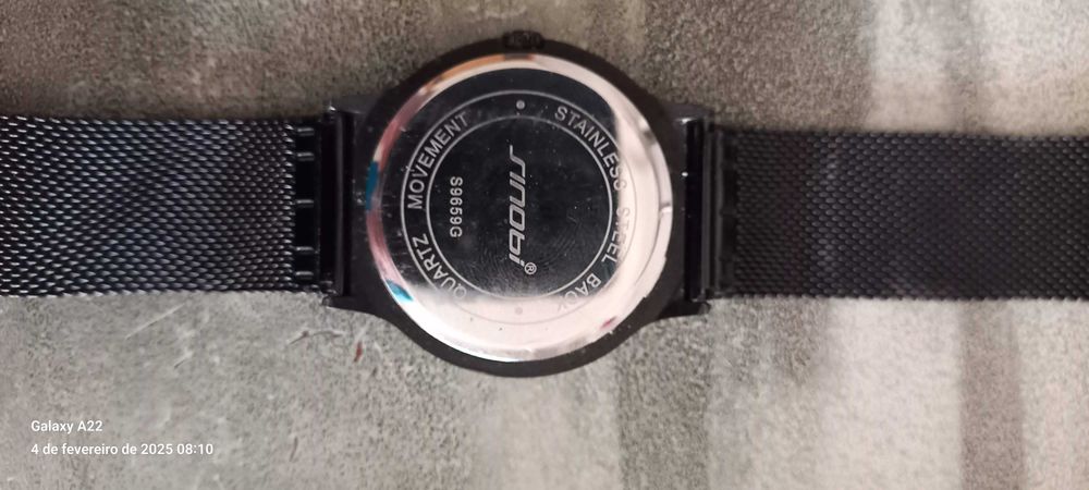 Relógios de negócios masculinos Sinobi, design original.