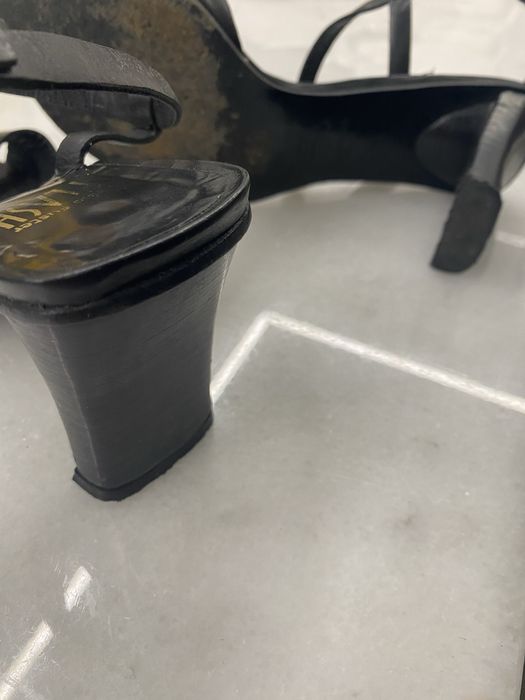 Sandálias PabloFuster pretas T36