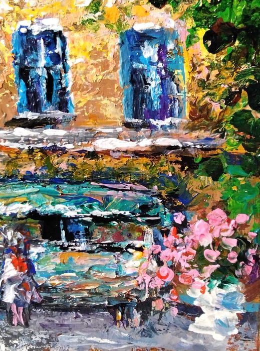 Картина "Італійське містечко"