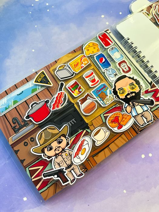 Інтерактивна книга-гра “Stranger Things” + стікери . Дивні дива