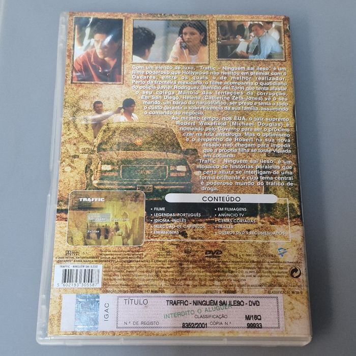 DVD Traffic Ninguém Sai Ileso