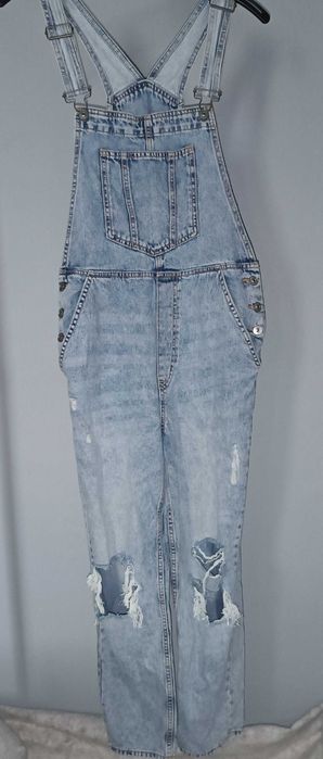 Dżinsowe ogrodniczki S H&M
