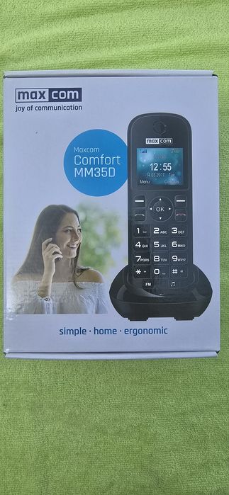 Telefone sem fios Maxcom Confort MM35D