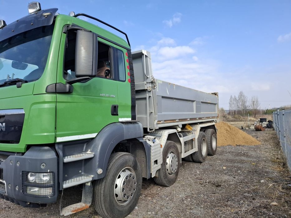Man TGS 35.480 Szwajcaria euro 5 hydroburta  8×4 manualna  skrzynia biegów