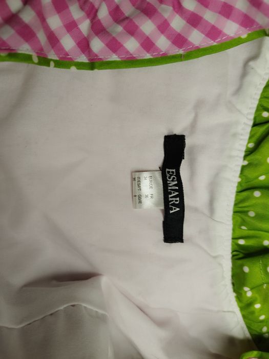 Śliczna sukienka bawarska, drindl , folk, octoberfest