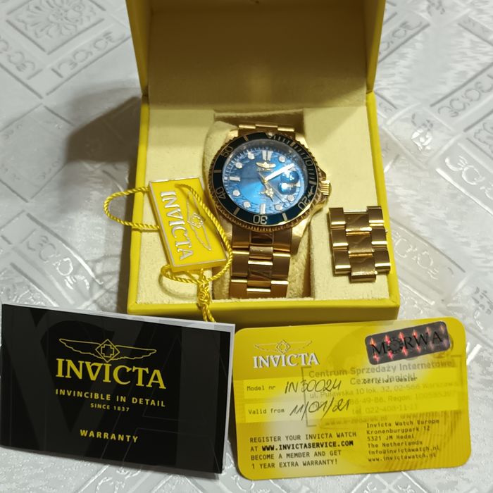 Męski zegarek Invicta IN30024