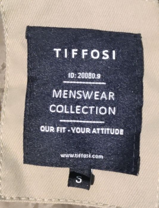 Casaco bege marca Tiffosi novo c/ etiqueta  /S